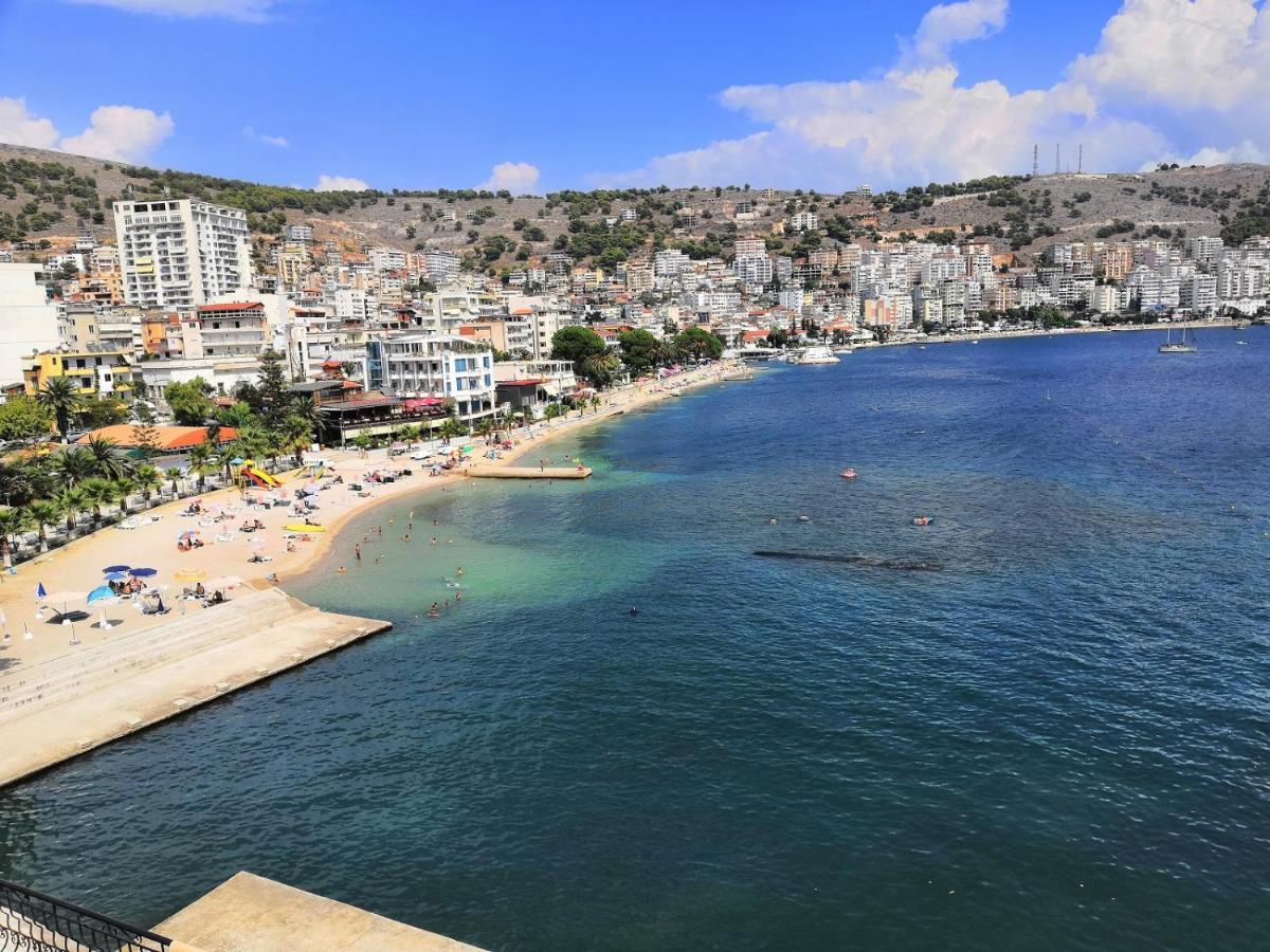 Saranda City Center & Beach Apartament 2 Bed Room Eksteriør billede